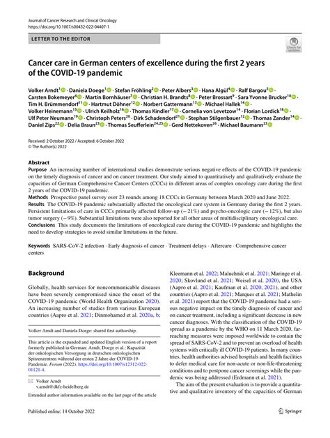 german cancer research center with breitling|Cancer care in German centers of excellence during the first 2 .